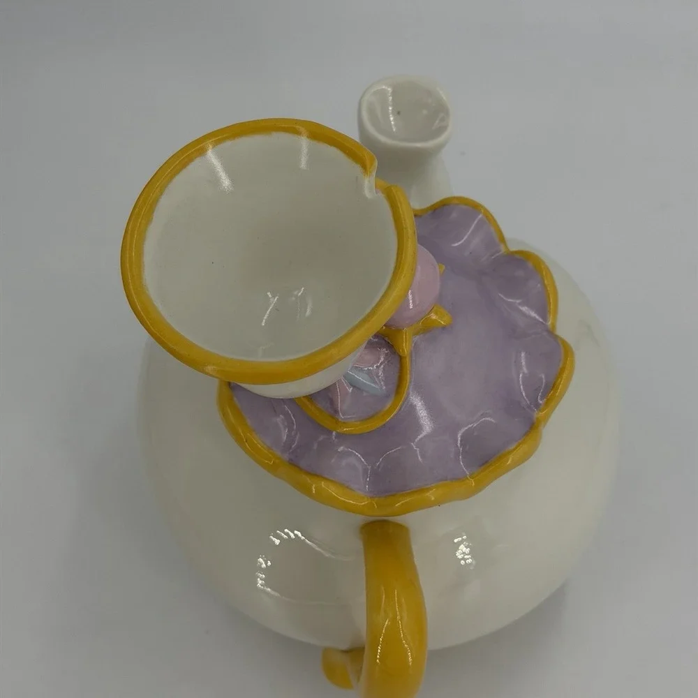 Disney Beauty and the Beast Mrs. Potts & Chip Cookie Jar Never Used Rare!